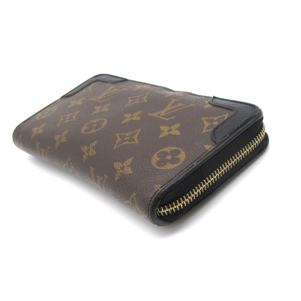 LOUIS VUITTON ルイ・ヴィトン ジッピー ウォレット レティーロ ノワール モノグラム M61855 ラウンドファスナー 長財布 PVC レザー