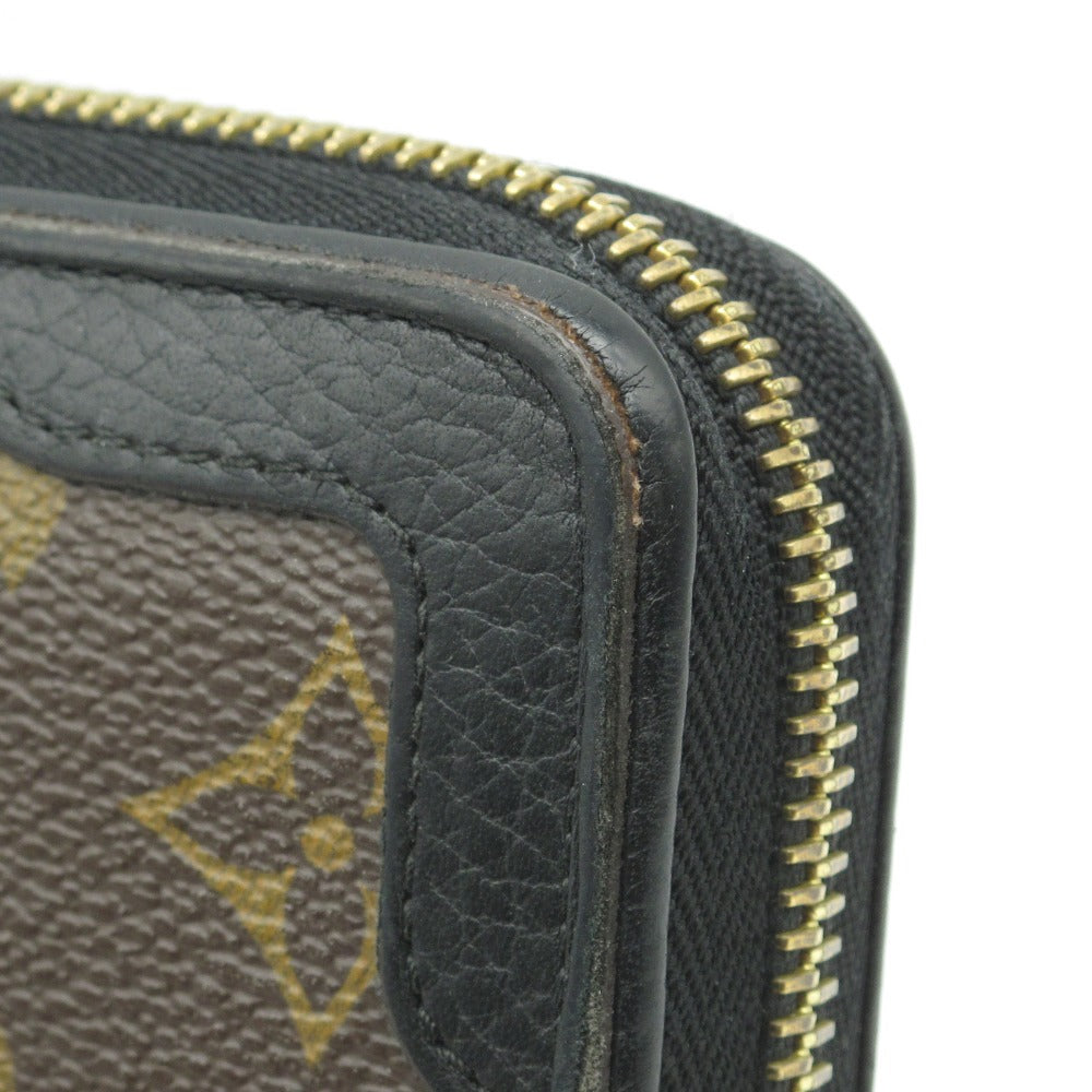 LOUIS VUITTON ルイ・ヴィトン ジッピー ウォレット レティーロ ノワール モノグラム M61855 ラウンドファスナー 長財布 PVC レザー