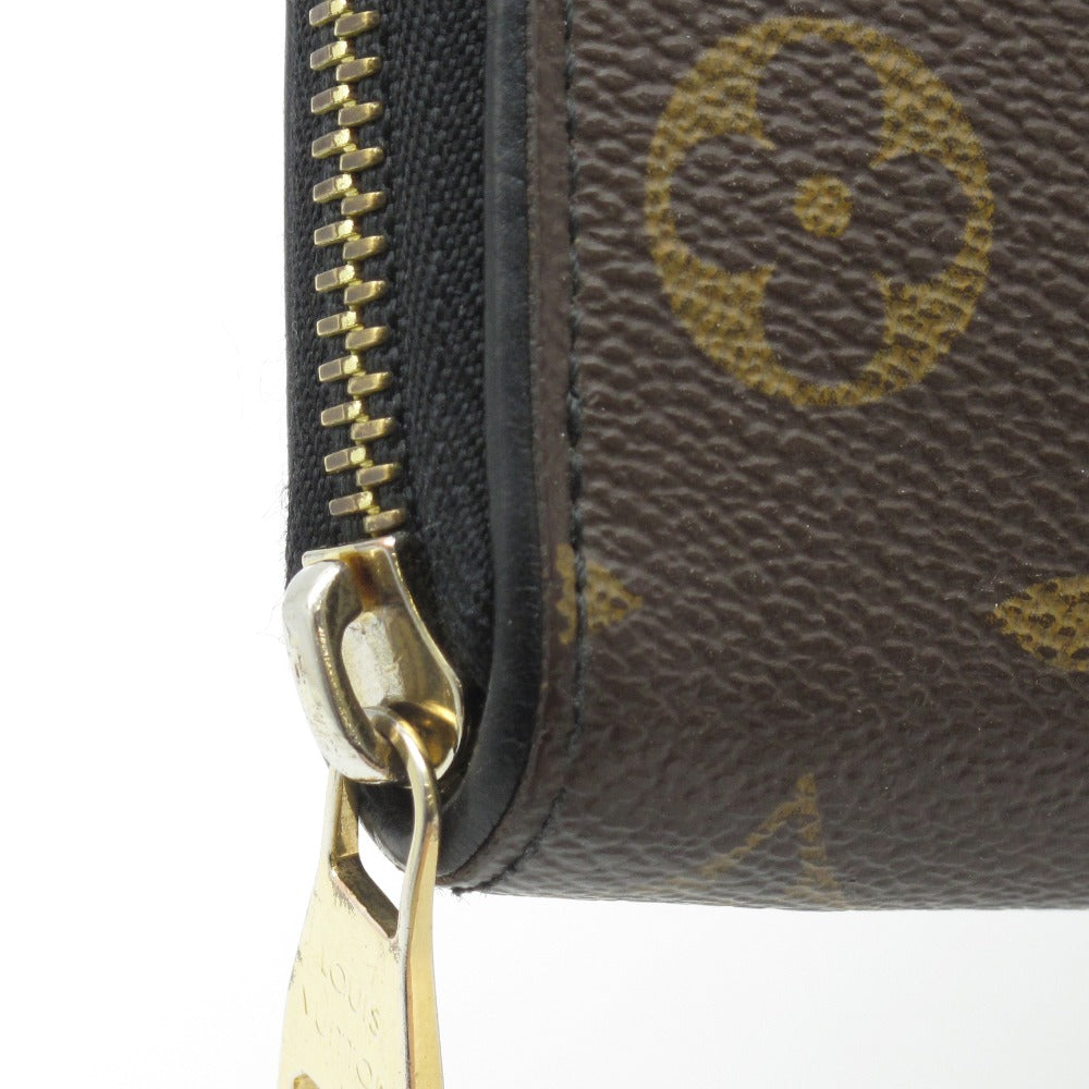 LOUIS VUITTON ルイ・ヴィトン ジッピー ウォレット レティーロ ノワール モノグラム M61855 ラウンドファスナー 長財布 PVC レザー