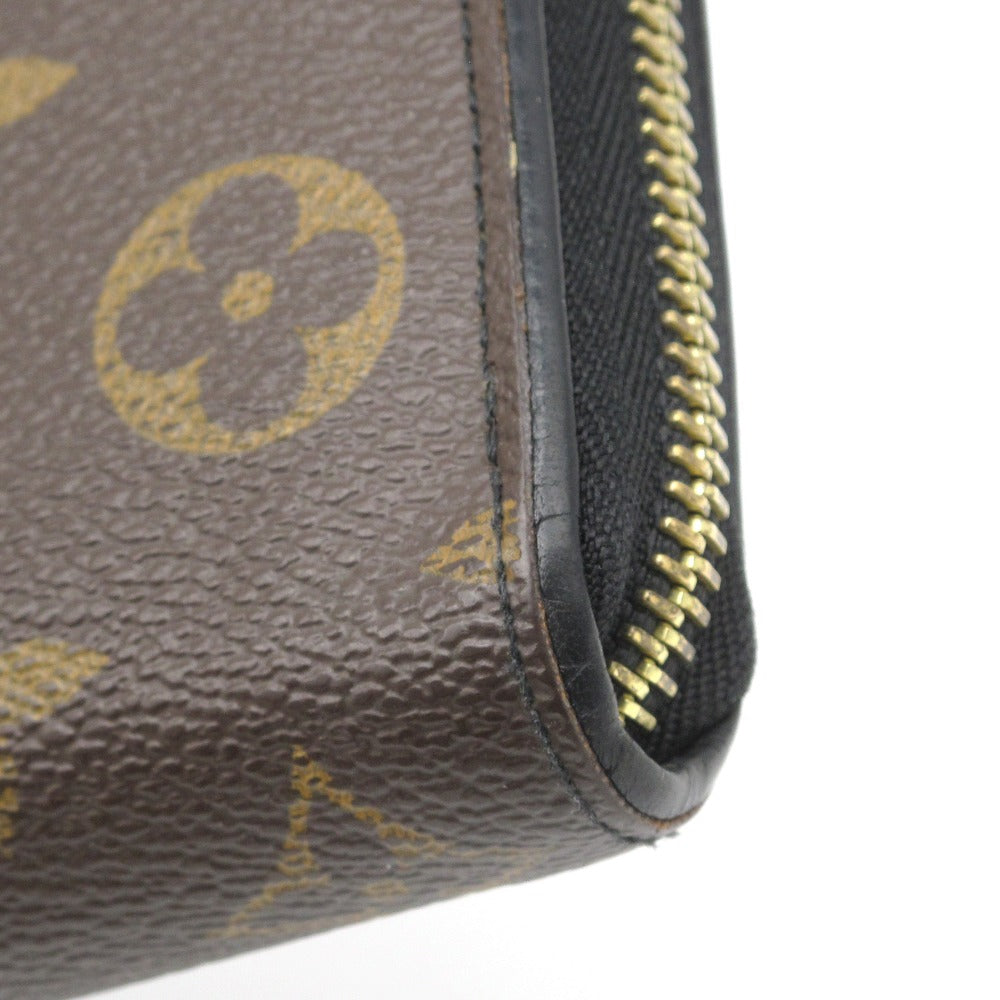 LOUIS VUITTON ルイ・ヴィトン ジッピー ウォレット レティーロ ノワール モノグラム M61855 ラウンドファスナー 長財布 PVC レザー