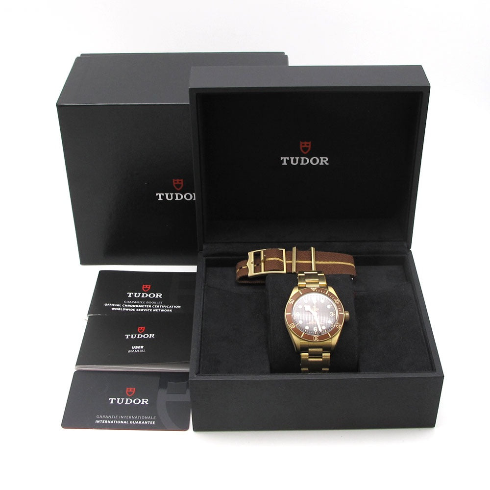TUDOR チュードル 腕時計 ブラックベイ フィフティエイト ブロンズ 79012M M79012M-0001 自動巻き HERITAGE BLACK BAY 美品