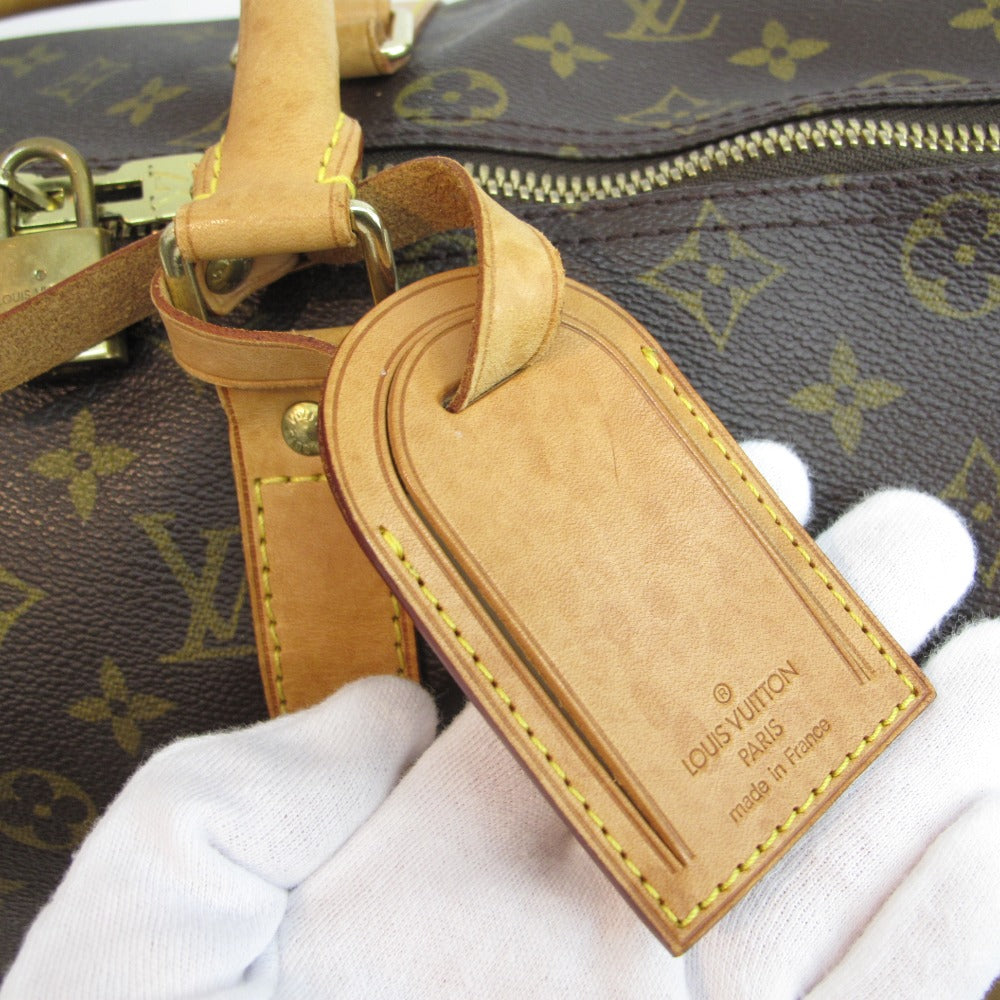 LOUIS VUITTON ルイ・ヴィトン キーポル バンドリエール 45 モノグラム M41418 ストラップ付き ボストンバッグ 旅行かばん PVC レザー