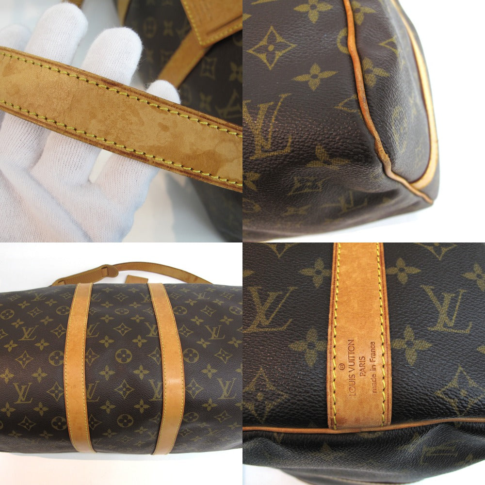 LOUIS VUITTON ルイ・ヴィトン キーポル バンドリエール 45 モノグラム M41418 ストラップ付き ボストンバッグ 旅行かばん PVC レザー
