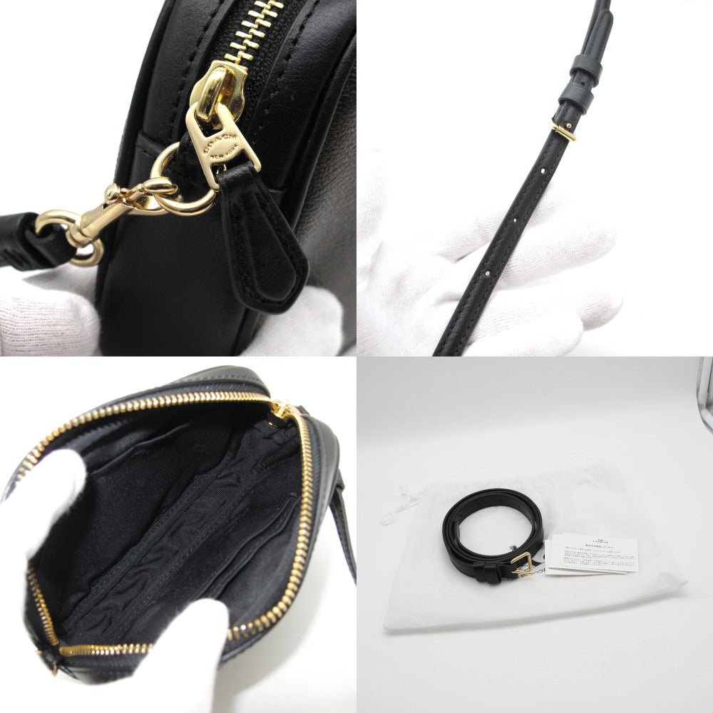 COACH コーチ 2WAY ショルダーバッグ ポシェット 斜め掛け ベルトバッグ ウエストポーチ F73951 シグネチャー ブラウン レディース 美品