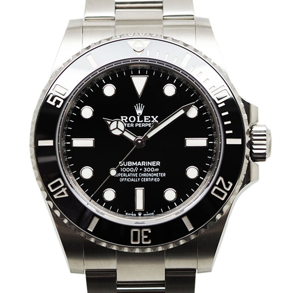 ROLEX ロレックス 腕時計 サブマリーナ ノンデイト Ref.124060 自動巻き SUBMARINER 美品
