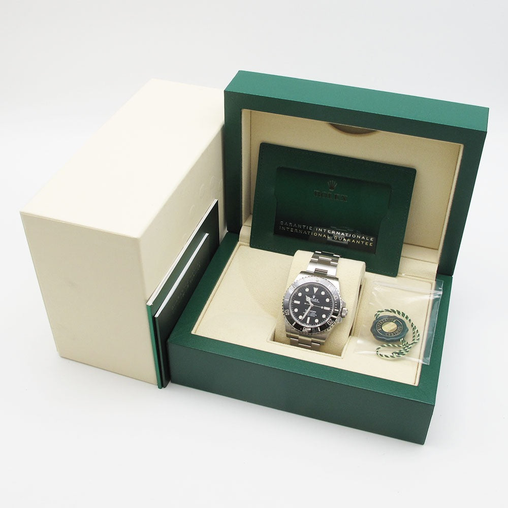 ROLEX ロレックス 腕時計 サブマリーナ ノンデイト Ref.124060 自動巻き SUBMARINER 美品