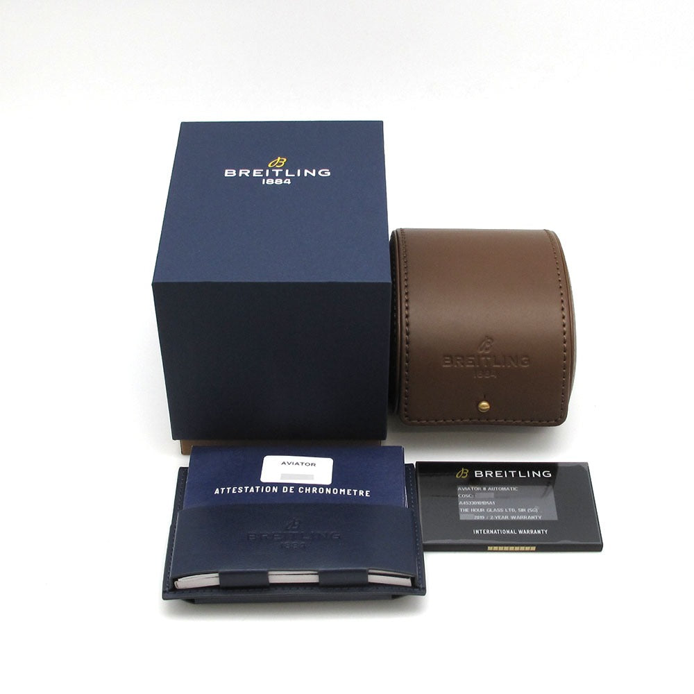 BREITLING ブライトリング 腕時計 アビエーター 8 オートマチック デイ&デイト 41 A45330101B1A1 A45330 美品