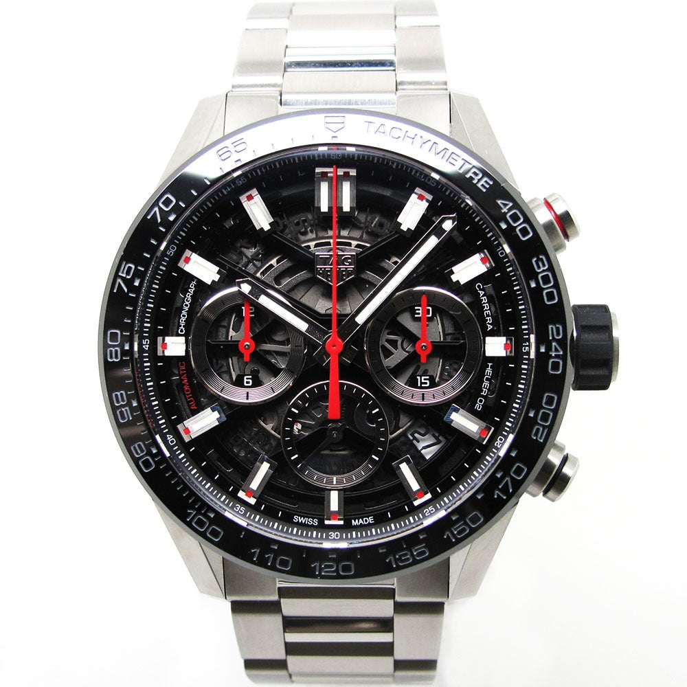 TAG HEUER タグホイヤー 腕時計 カレラ ホイヤー02 クロノグラフ CBG2010.BA0662 自動巻き CARRERA 美品
