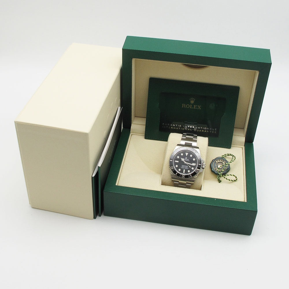 ROLEX ロレックス 腕時計 サブマリーナ ノンデイト Ref.124060 自動巻き SUBMARINER 美品