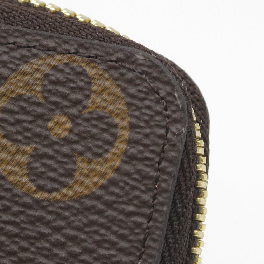 LOUIS VUITTON ルイ・ヴィトン ポルトフォイユ クレマンス モノグラム ローズバレリーヌ M61298 ラウンドファスナー 長財布 ウォレット PVC レザー 未使用品