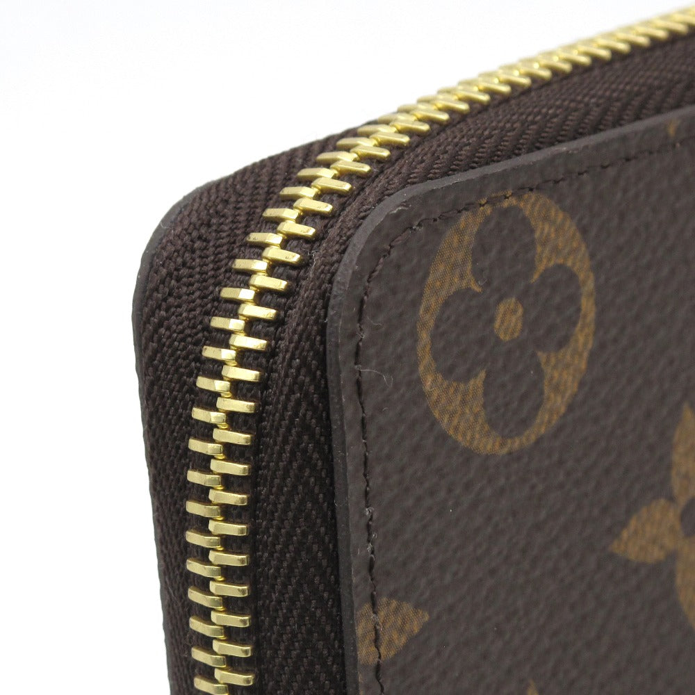 LOUIS VUITTON ルイ・ヴィトン ポルトフォイユ クレマンス モノグラム ローズバレリーヌ M61298 ラウンドファスナー 長財布 ウォレット PVC レザー 未使用品