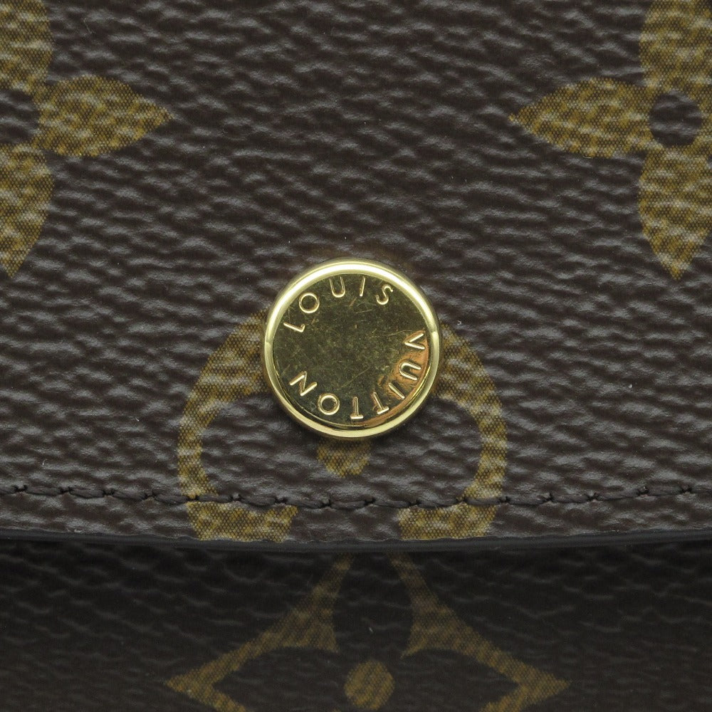 LOUIS VUITTON ルイ・ヴィトン ポルトフォイユ エミリー モノグラム フューシャ M60697 長財布 ロングウォレット PVC レザー 未使用品