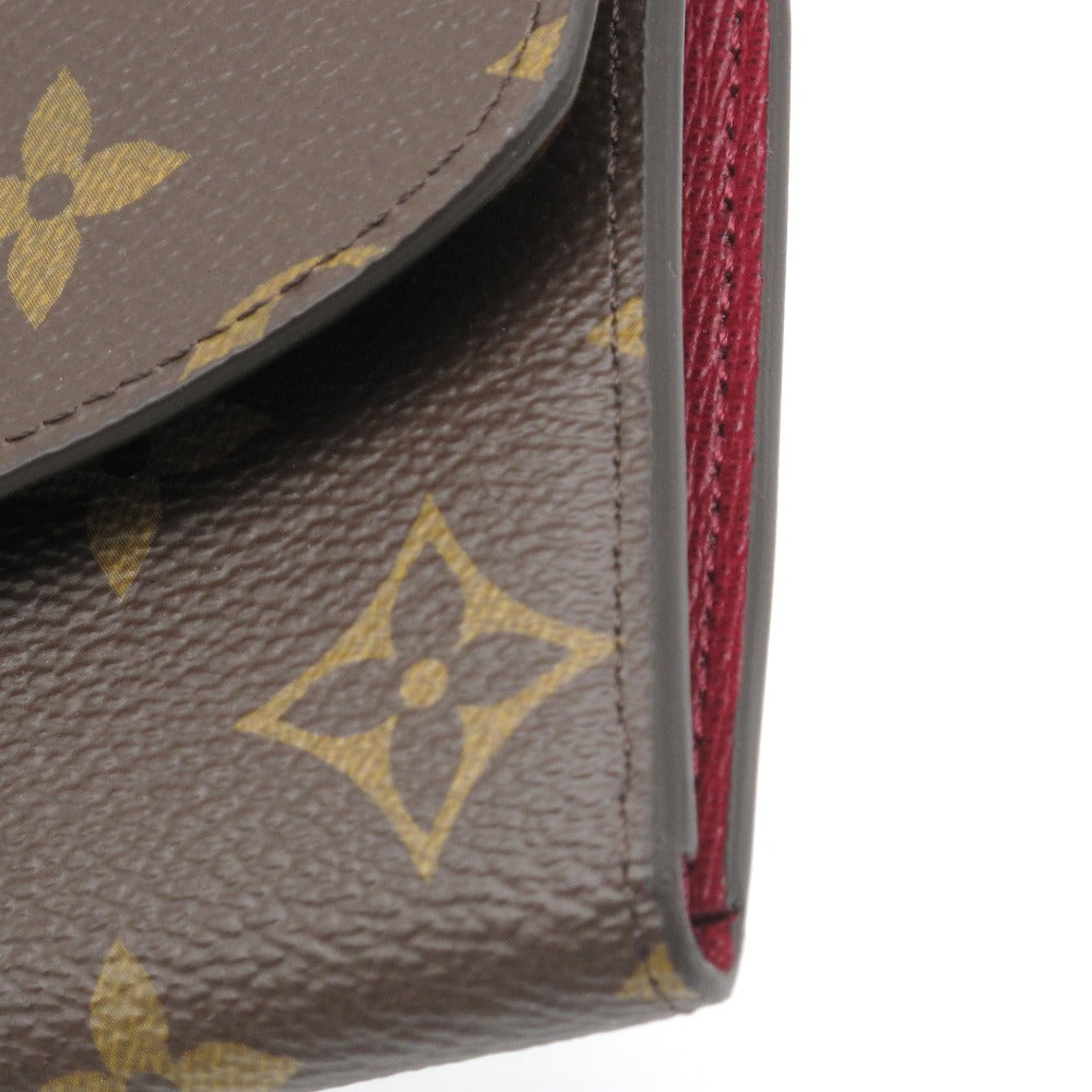 LOUIS VUITTON ルイ・ヴィトン ポルトフォイユ エミリー モノグラム フューシャ M60697 長財布 ロングウォレット PVC レザー 未使用品