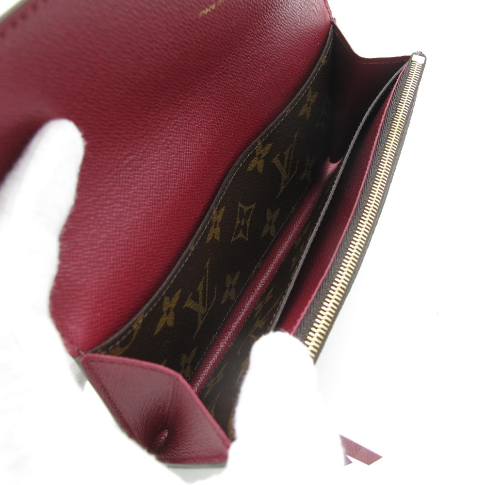 LOUIS VUITTON ルイ・ヴィトン ポルトフォイユ エミリー モノグラム フューシャ M60697 長財布 ロングウォレット PVC レザー 未使用品