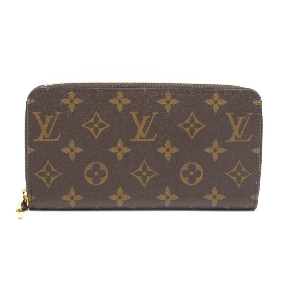 LOUIS VUITTON ルイ・ヴィトン 長財布 ジッピーウォレット ブラウン ラウンドファスナー PVC レザー 箱付き モノグラム M42616 未使用品