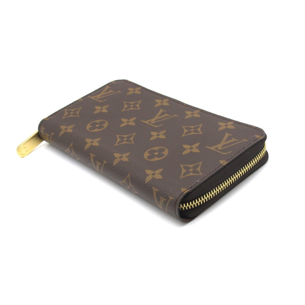 LOUIS VUITTON ルイ・ヴィトン 長財布 ジッピーウォレット ブラウン ラウンドファスナー PVC レザー 箱付き モノグラム M42616 未使用品