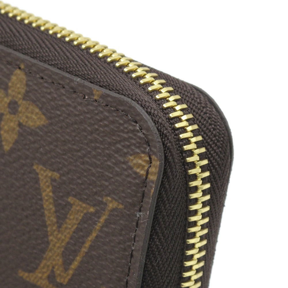 LOUIS VUITTON ルイ・ヴィトン 長財布 ジッピーウォレット ブラウン ラウンドファスナー PVC レザー 箱付き モノグラム M42616 未使用品