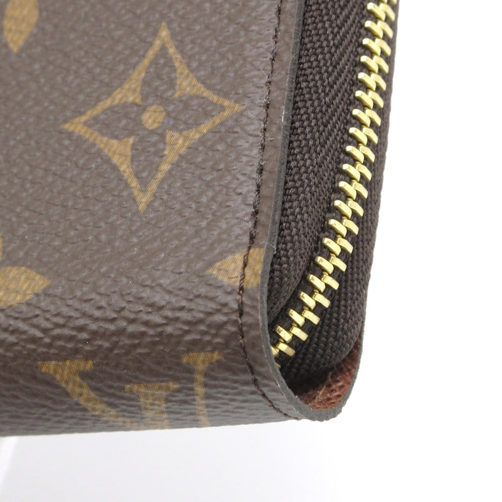 LOUIS VUITTON ルイ・ヴィトン 長財布 ジッピーウォレット ブラウン ラウンドファスナー PVC レザー 箱付き モノグラム M42616 未使用品