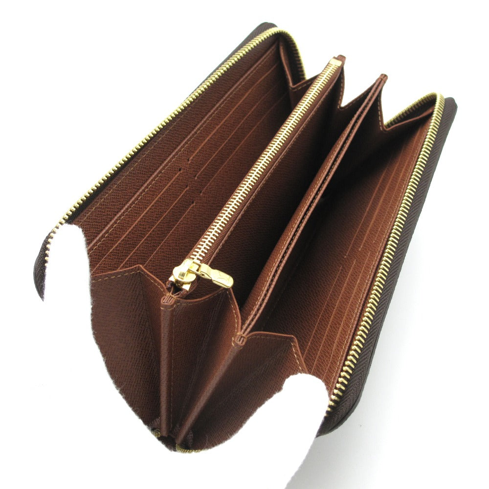 LOUIS VUITTON ルイ・ヴィトン 長財布 ジッピーウォレット ブラウン ラウンドファスナー PVC レザー 箱付き モノグラム M42616 未使用品