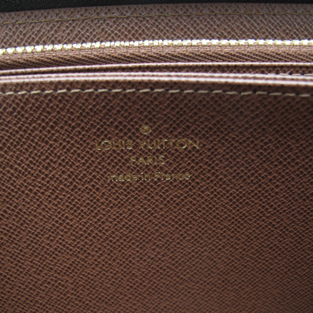 LOUIS VUITTON ルイ・ヴィトン 長財布 ジッピーウォレット ブラウン ラウンドファスナー PVC レザー 箱付き モノグラム M42616 未使用品