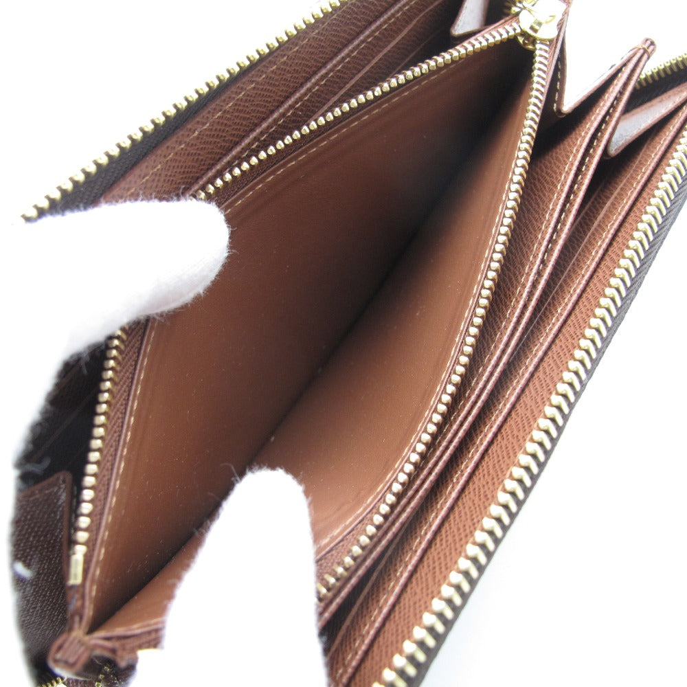 LOUIS VUITTON ルイ・ヴィトン 長財布 ジッピーウォレット ブラウン ラウンドファスナー PVC レザー 箱付き モノグラム M42616 未使用品