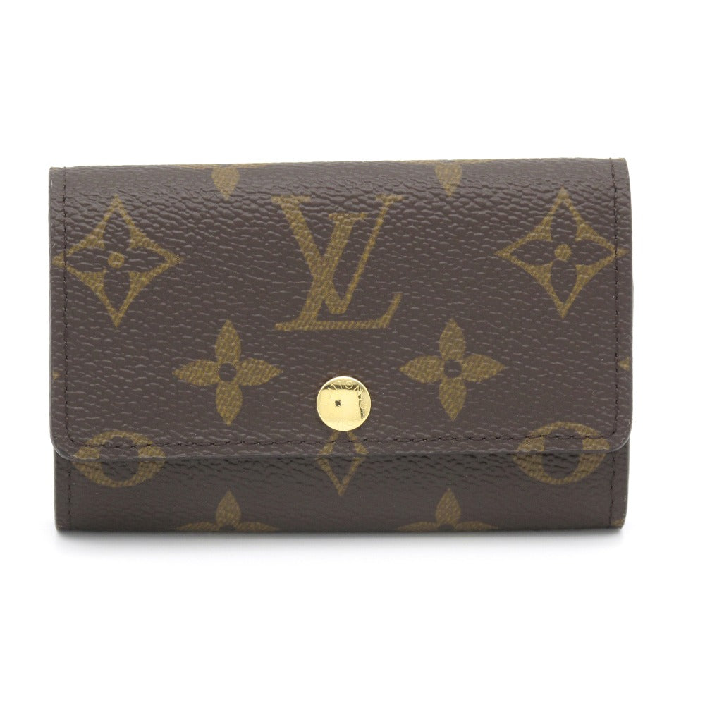 LOUIS VUITTON ルイ・ヴィトン ミュルティクレ6 モノグラム ブラウン M62630 6連 キーケース PVC レザー 未使用品