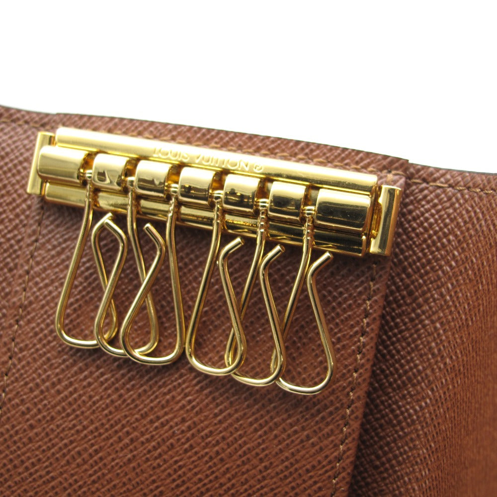 LOUIS VUITTON ルイ・ヴィトン ミュルティクレ6 モノグラム ブラウン M62630 6連 キーケース PVC レザー 未使用品