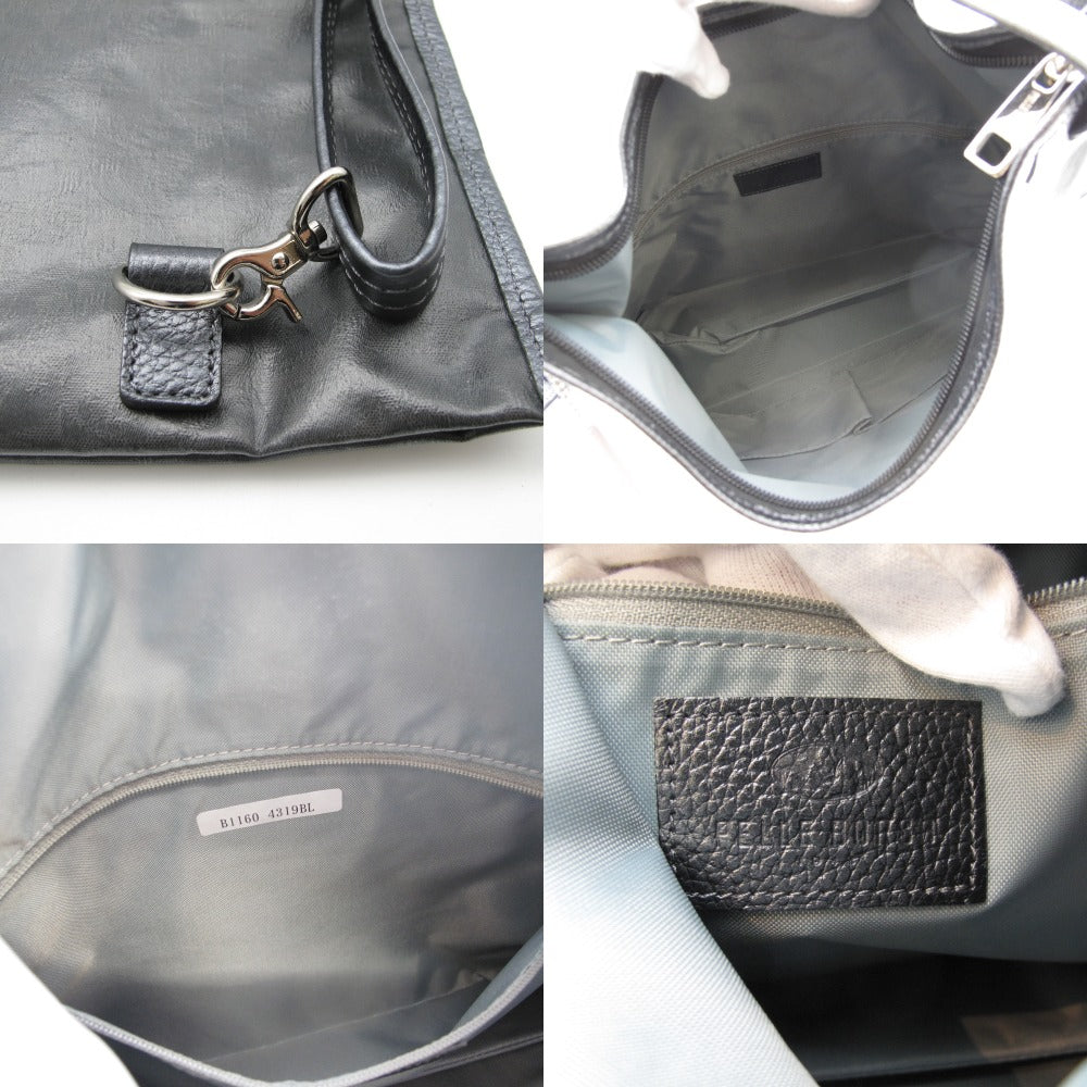 PELLE BORSA ペレボルサ Alive アライブ 3WAYバッグ リュックサック ショルダーバッグ クロスボディ ブラック レディース 4319 美品