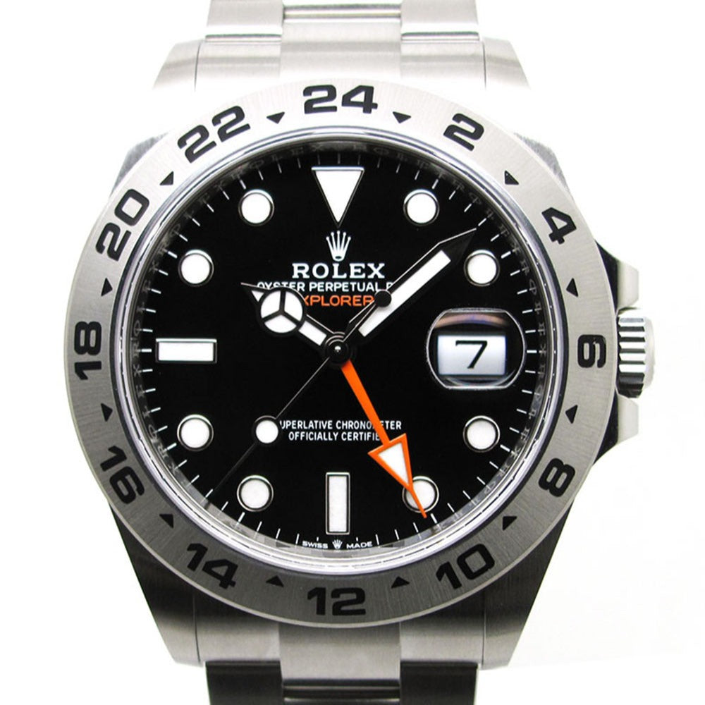 ROLEX ロレックス 腕時計 エクスプローラー2 Ref.226570 ランダム番 黒文字盤 自動巻き EXPLORER