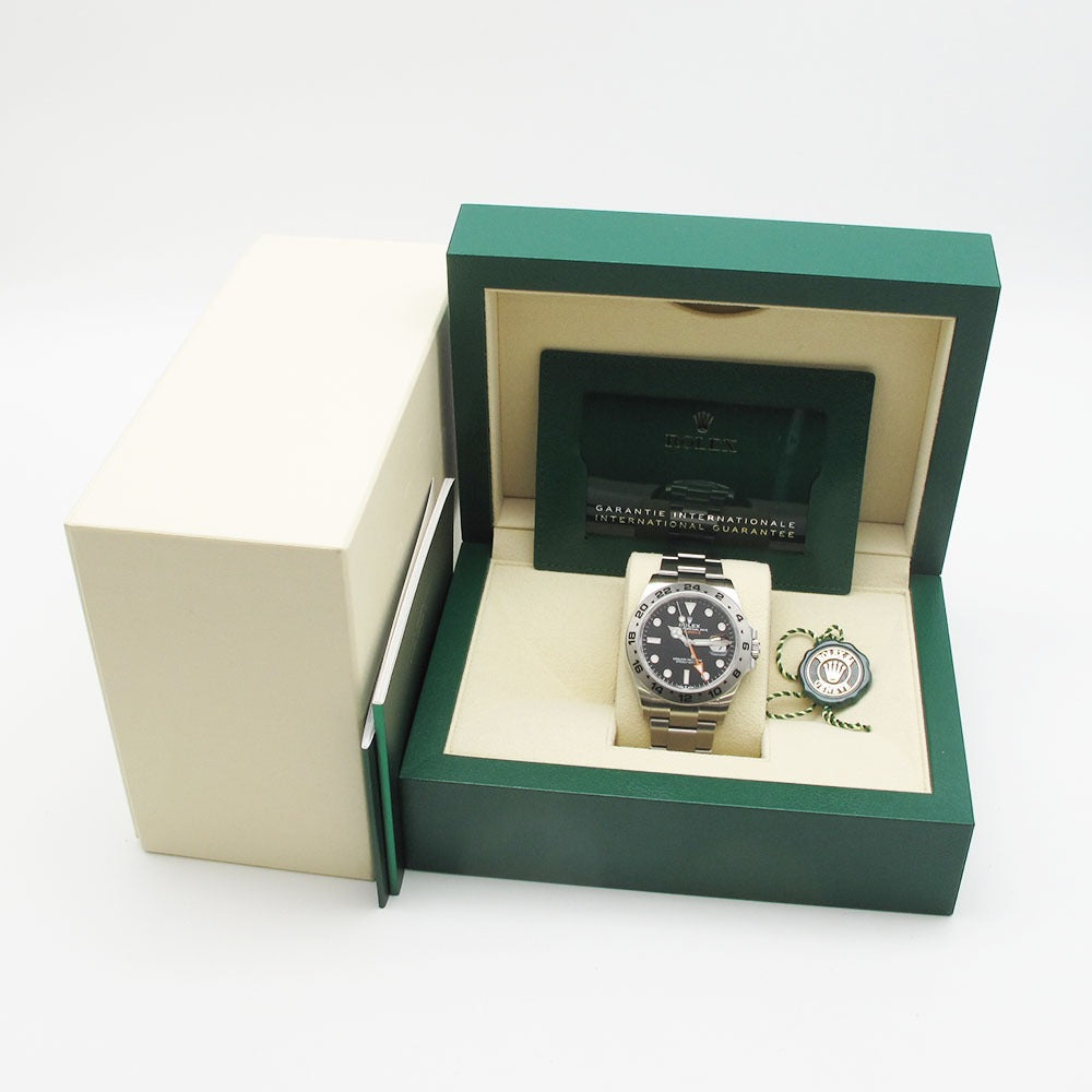 ROLEX ロレックス 腕時計 エクスプローラー2 Ref.226570 ランダム番 黒文字盤 自動巻き EXPLORER
