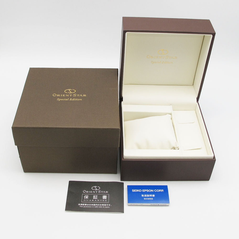 ORIENT オリエント 腕時計 セミスケルトン クラシック RK-HH0003S F7R6-UAA0 自動巻き 美品