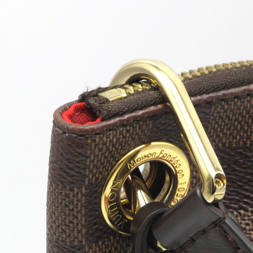 LOUIS VUITTON ルイ・ヴィトン サウス バンク ダミエ N42230 ショルダーバッグ クロスボディ 肩掛け 斜め掛け PVC レザー