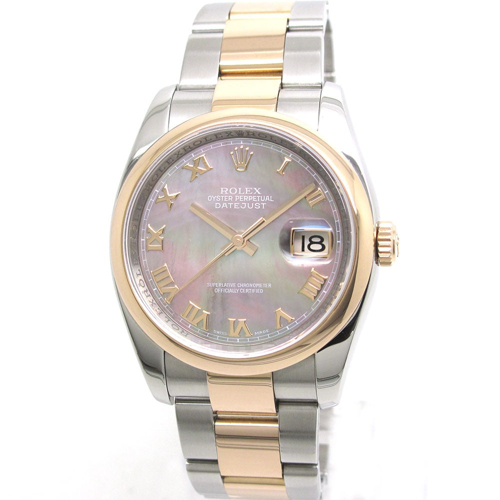 ROLEX ロレックス 腕時計 デイトジャスト Ref.116201 D番 ブラックシェル 自動巻き DATEJUST