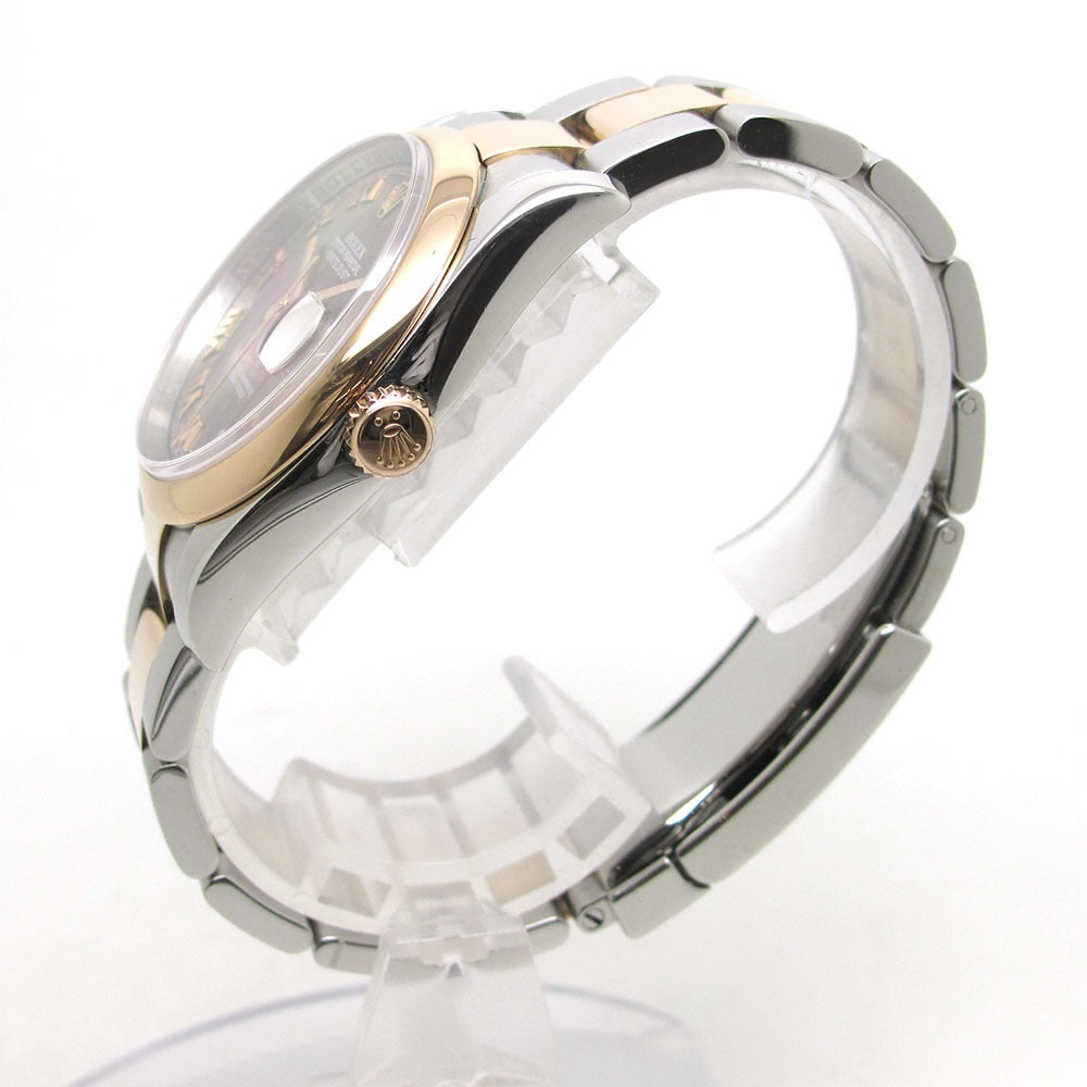 ROLEX ロレックス 腕時計 デイトジャスト Ref.116201 D番 ブラックシェル 自動巻き DATEJUST