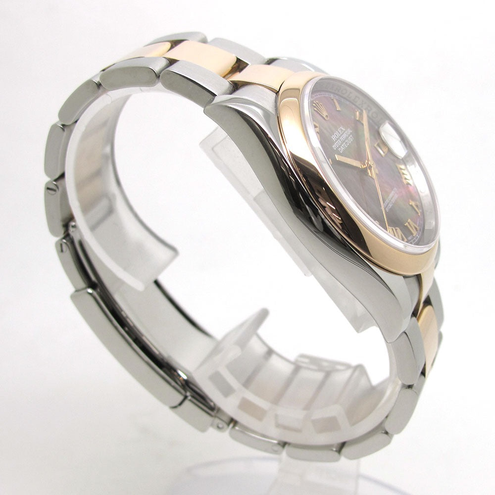 ROLEX ロレックス 腕時計 デイトジャスト Ref.116201 D番 ブラックシェル 自動巻き DATEJUST