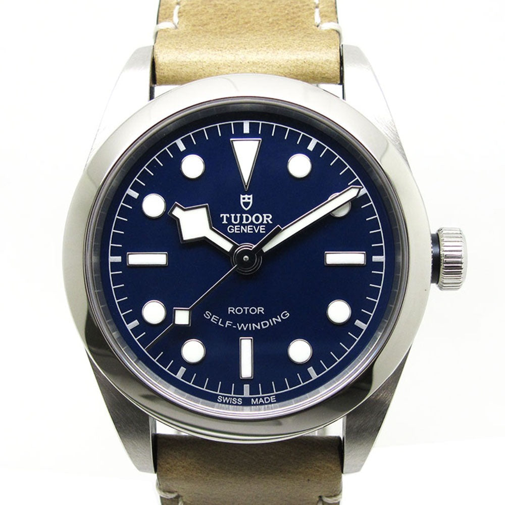 TUDOR チュードル 腕時計 ブラックベイ 36 79500 M79500-0005 ブルー 自動巻き HERITAGE BLACK BAY 美品