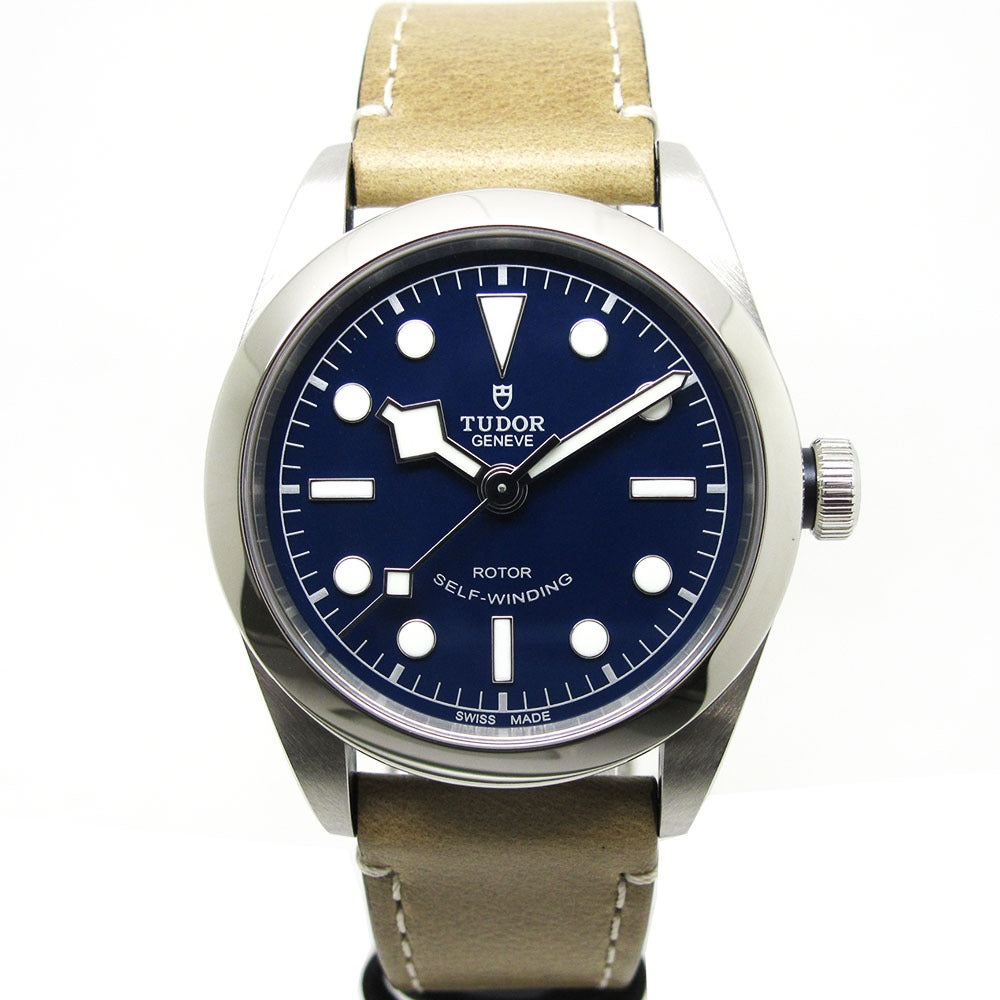 TUDOR チュードル 腕時計 ブラックベイ 36 79500 M79500-0005 ブルー 自動巻き HERITAGE BLACK BAY 美品