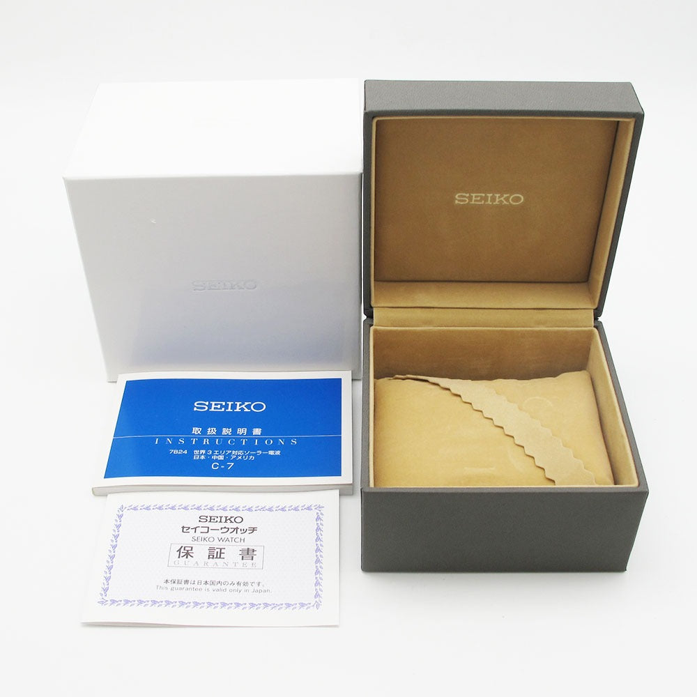 SEIKO セイコー 腕時計 ブライツ SAGZ079 チタン ソーラー電波 未使用品