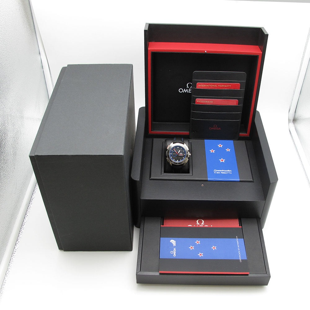 OMEGA オメガ 腕時計 スピードマスター スカイウォーカー X-33 レガッタ クロノグラフ 318.92.45.79.01.001 限定 クォーツ SPEEDMASTER