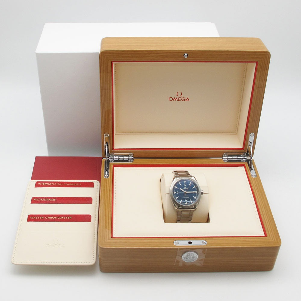 OMEGA オメガ 腕時計 シーマスター レイルマスター コーアクシャル マスター クロノメーター 40MM 220.10.40.20.03.001 ブルー 自動巻き SEAMASTER