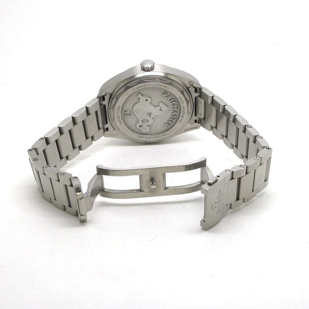 OMEGA オメガ 腕時計 シーマスター レイルマスター コーアクシャル マスター クロノメーター 40MM 220.10.40.20.03.001 ブルー 自動巻き SEAMASTER