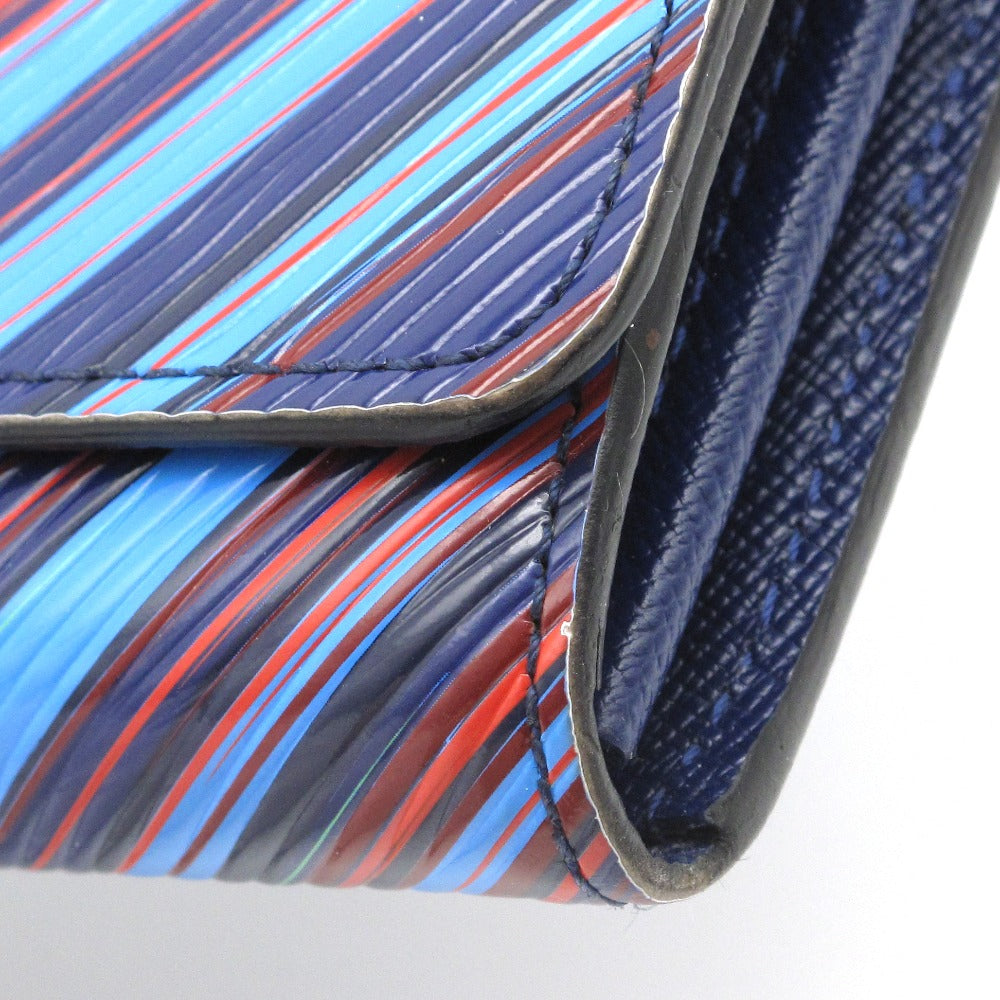 LOUIS VUITTON ルイ・ヴィトン ポルトフォイユ ツイスト パテントエピ レインボー M62263 トロピカルクルーズコレクション ターンロック 長財布 ウォレット 箱付き