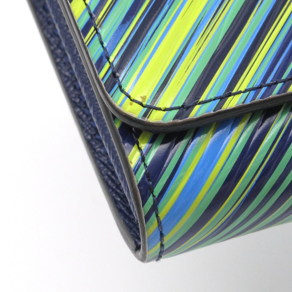 LOUIS VUITTON ルイ・ヴィトン ポルトフォイユ ツイスト パテントエピ レインボー M62263 トロピカルクルーズコレクション ターンロック 長財布 ウォレット 箱付き