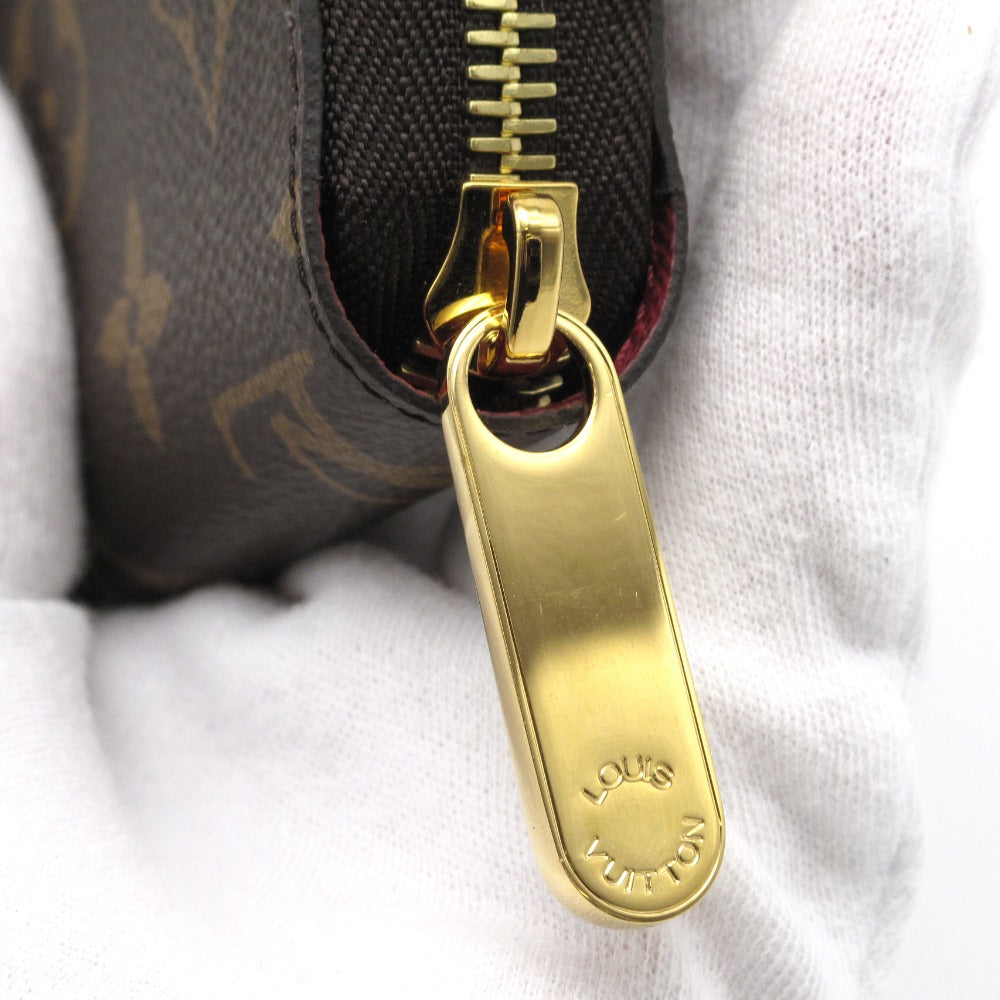 LOUIS VUITTON ルイ・ヴィトン ジッピーウォレット モノグラム フューシャ M41895 ラウンドファスナー 長財布 PVC レザー 未使用品