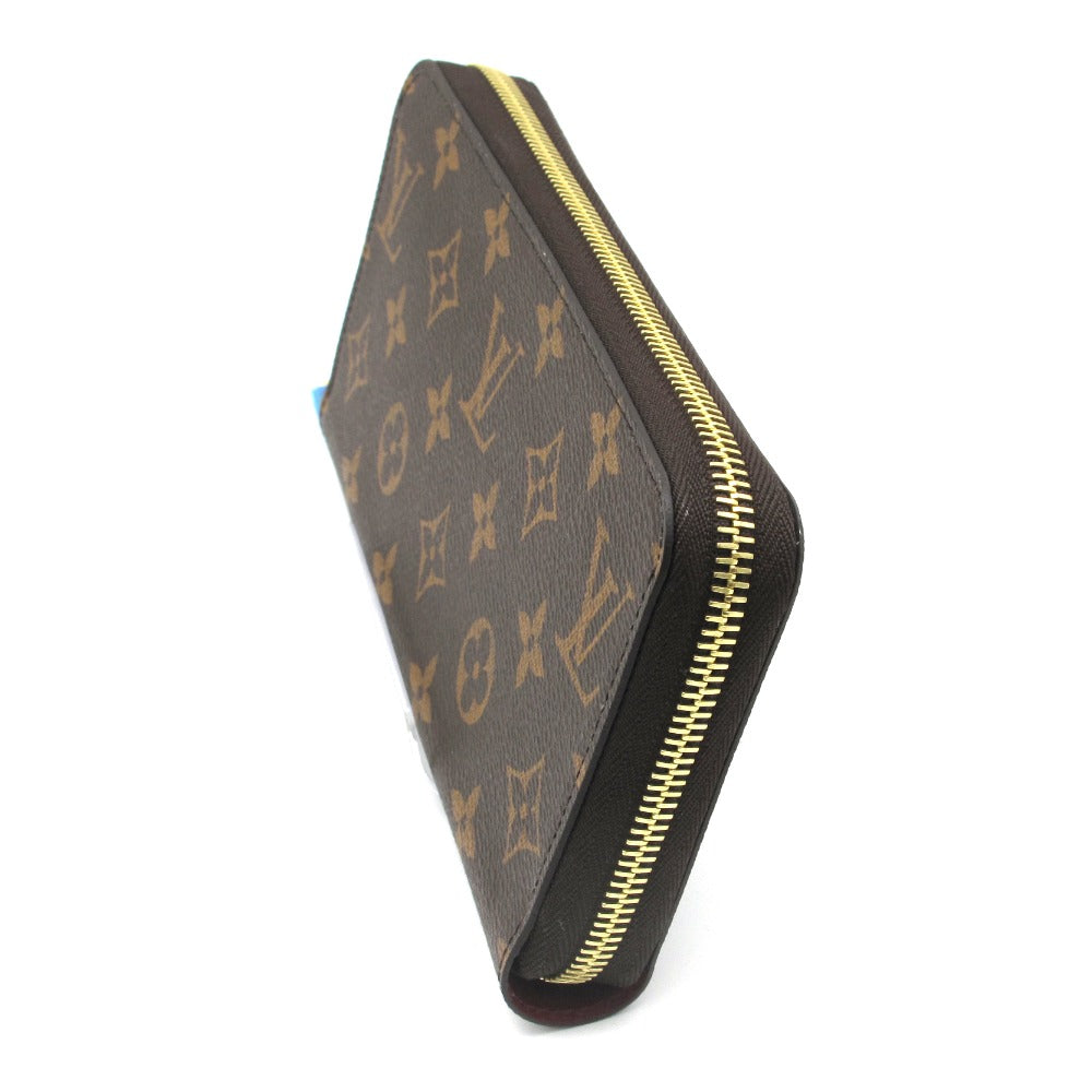 LOUIS VUITTON ルイ・ヴィトン ジッピーウォレット モノグラム フューシャ M41895 ラウンドファスナー 長財布 PVC レザー 未使用品