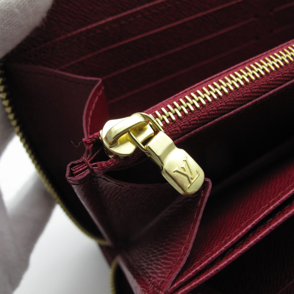 LOUIS VUITTON ルイ・ヴィトン ジッピーウォレット モノグラム フューシャ M41895 ラウンドファスナー 長財布 PVC レザー 未使用品