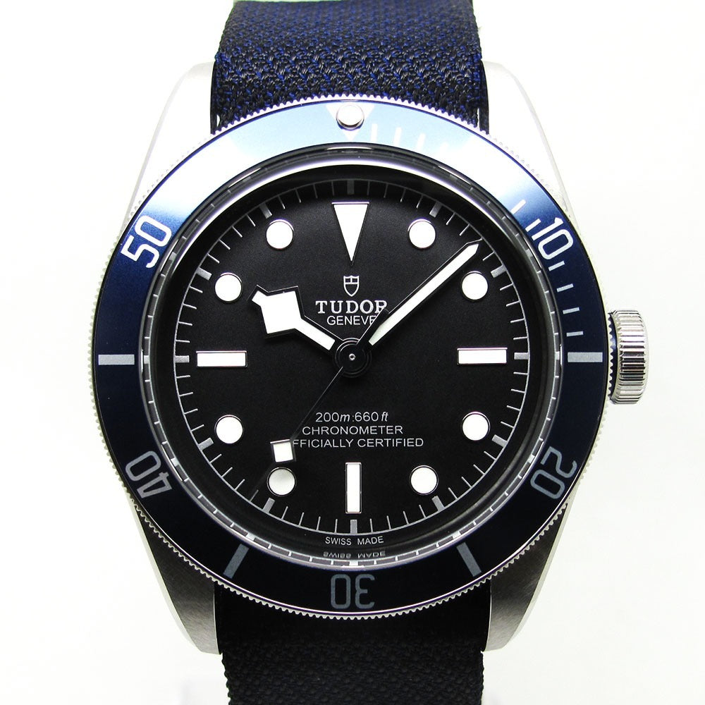 TUDOR チュードル 腕時計 ブラックベイ 79230B M79230B-0006 ブルーファブリック 自動巻き HERITAGE BLACK BAY 未使用品