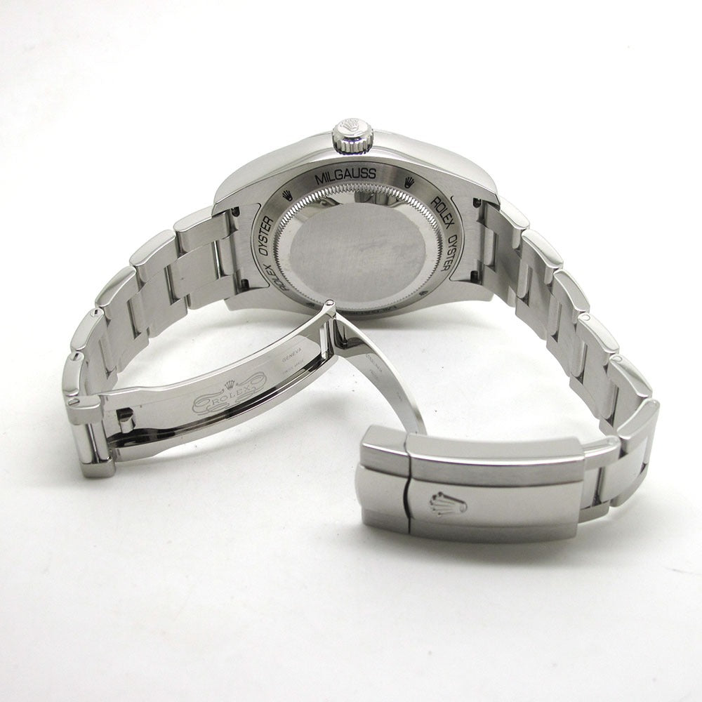 ROLEX ロレックス 腕時計 ミルガウス Ref.116400GV ランダム番 Zブルーダイアル 自動巻き MILGAUSS