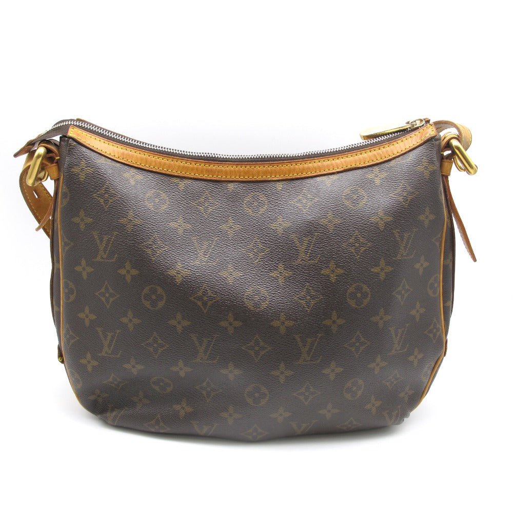 LOUIS VUITTON ルイ・ヴィトン トゥラムGM モノグラム M40075 ショルダーバッグ モノグラムキャンバス レザー ブラウン レディース