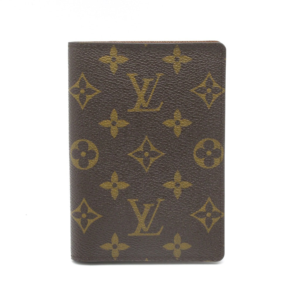 LOUIS VUITTON ルイ・ヴィトン クーヴェルテュール パスポール モノグラム M60181 パスポートケース パスポートカバー 手帳カバー PVC レザー 美品